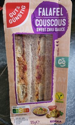 GUT&GÜNSTIG Sandwich Falafel Couscous 175g