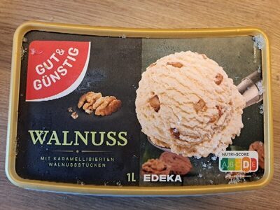 GUT&GÜNSTIG Walnuss Eis 1l