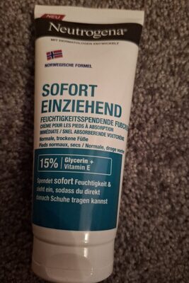 Neutrogena Norwegische Formel Sofort Einziehende Fusscreme 100ml