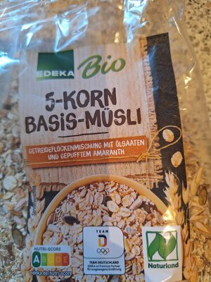 Bio EDEKA Müsli 5 Korn Mix 750g