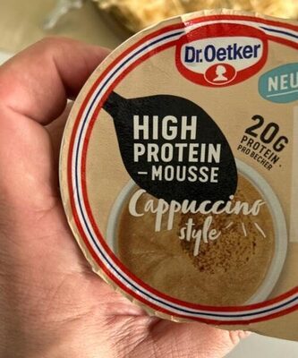 Dr.Oetker High Protein Mousse Cappuccino Style 200g