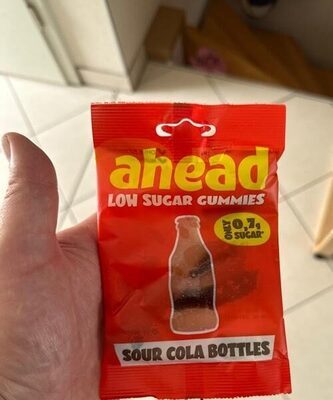 Ahead Cola Bottles Gummies Low Sugar 50g