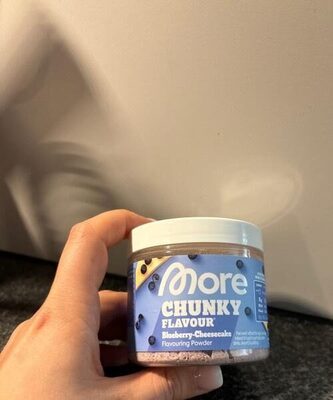 More Chunky Flavour Blueberry Cheesecake vegan 90g