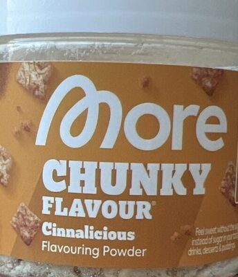 More Chunky Flavour Cinnalicious vegan 90g