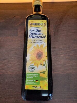 Bio Sonnengold Reines Sonnenblumenöl 750ml