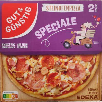 GUT&GÜNSTIG Steinofenpizza Speciale 2x345g