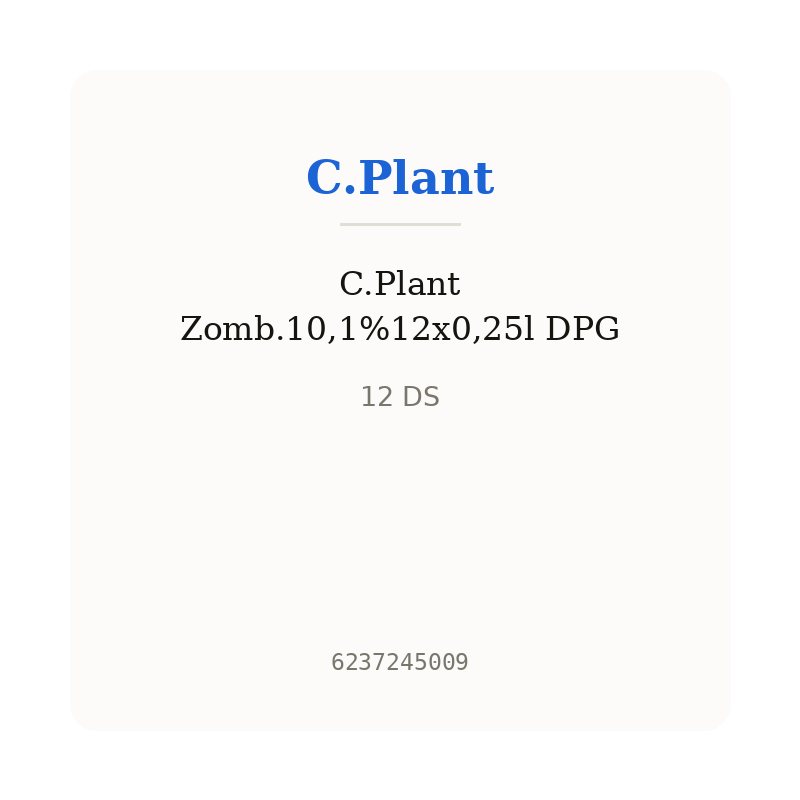 C.Plant Zomb.10,1%12x0,25l DPG