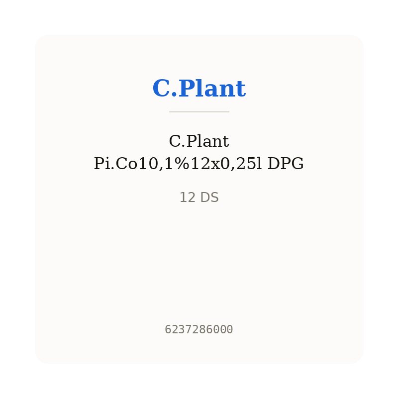 C.Plant Pi.Co10,1%12x0,25l DPG
