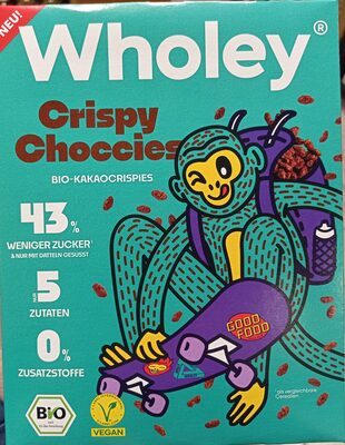 Bio Wholey Crispy Choccies 275g