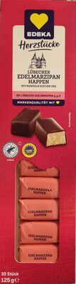 EDEKA Herzstücke Lübecker Edelmarzipan Happen 125g