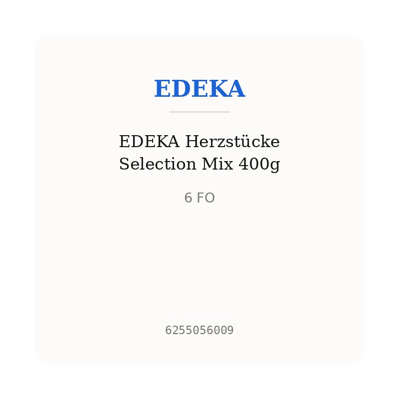 EDEKA Herzstücke Selection Mix 400g
