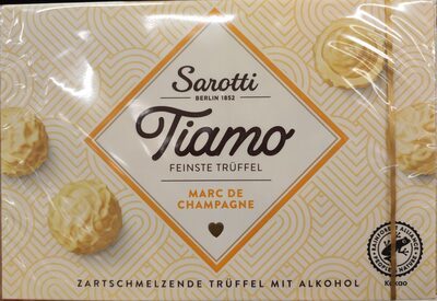 Sarotti Tiamo Champagner Trüffel 125g
