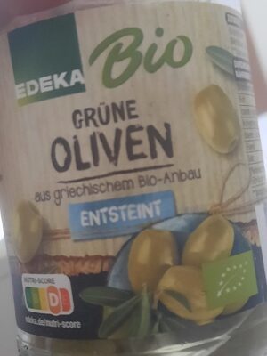 Bio EDEKA Oliven grün entsteint 350g