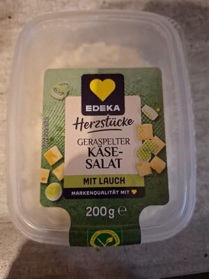 EDEKA Herzstücke Käseraspelsalat mit Lauch 200g