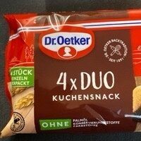 Dr.Oetker Fertiger Kuchensnack Duo 4ST 140g