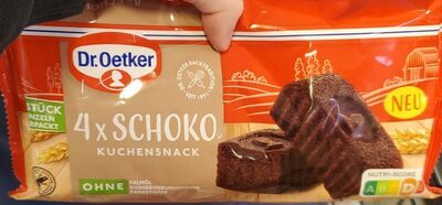 Dr.Oetker Fertiger Kuchensnack Schoko 4ST 140g