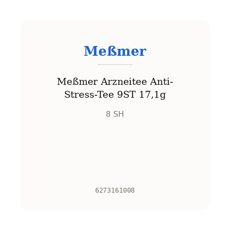 Meßmer Arzneitee Anti-Stress-Tee 9ST 17,1g