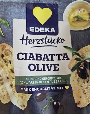 EDEKA Herzstücke Ciabatta mit Oliven 300g