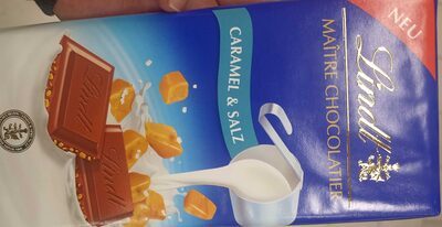 Lindt Caramel & Salz Tafel 100g