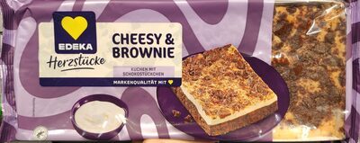 EDEKA Herzstücke Käse-Browniekuchen 400g