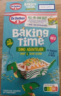 Dr.Oetker Baking Time Dino Abenteuer 300g