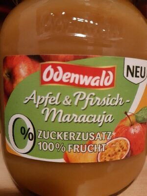 Odenwald Apfel&Pfirsich-Maracuja 0% Zucker 355g