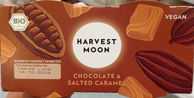 Bio Harvest Moon Chocolate & Salted Caramel Dessert 160g