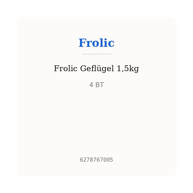 Frolic Geflügel 1,5kg