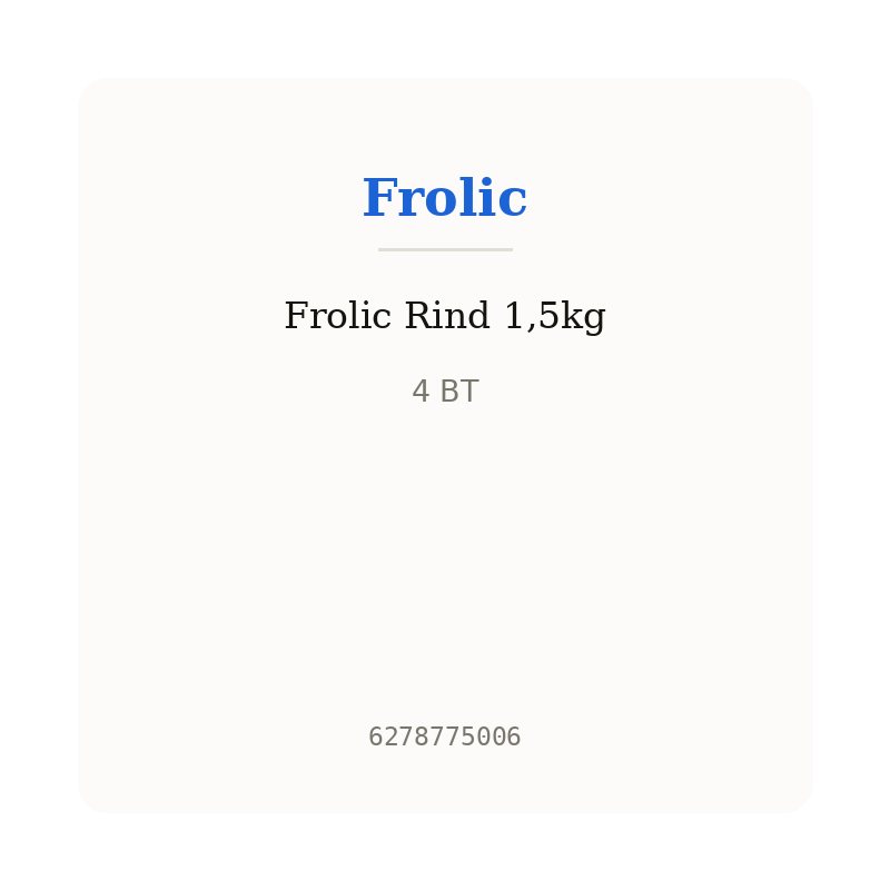 Frolic Rind 1,5kg