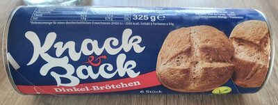 Knack&Back Dinkel-Brötchen 325g
