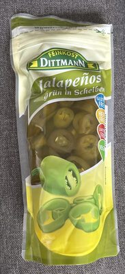 Feinkost Dittmann Jalapenoringe grün 300g