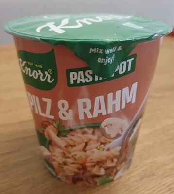 Knorr Pasta Snack Pot Pilz&Rahm 59g