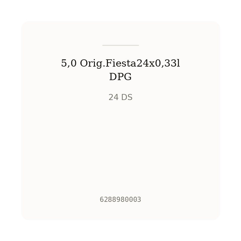 5,0 Orig.Fiesta24x0,33l DPG