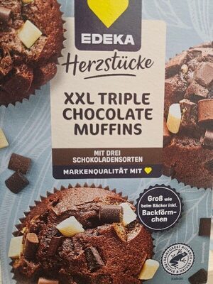 EDEKA Herzstücke Trip Choco Muffins 345g