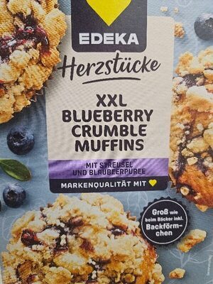 EDEKA Herzstücke Blueberry Muffins 360g