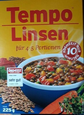 Suppina Tempo Linsen 225g