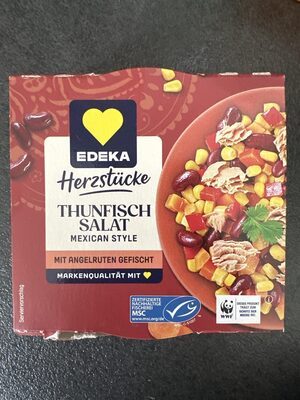 MSC EDEKA Herzstücke Thunfischsalat Mexican Style 160g