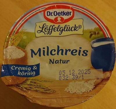 Dr.Oetker Milchreis Natur 400g
