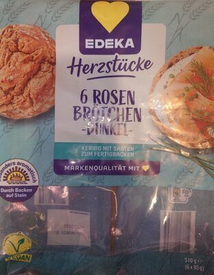 EDEKA Herzstücke Rosenbrötchen kernig 510g