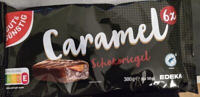 GUT&GÜNSTIG Multipack-Riegel Karamell 6x50g