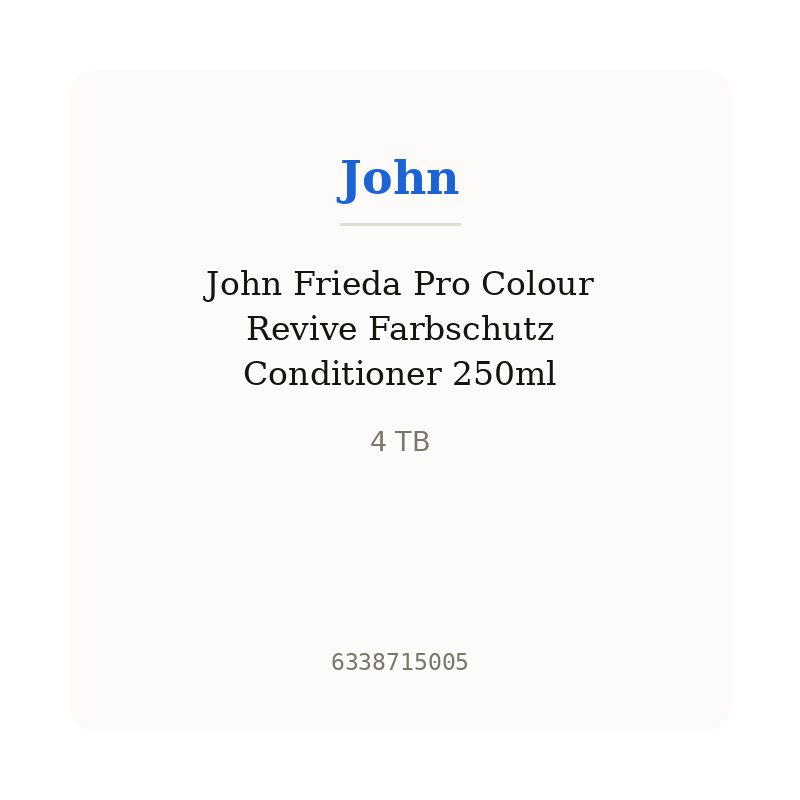 John Frieda Pro Colour Revive Farbschutz Conditioner 250ml