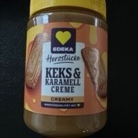 EDEKA Herzstücke Keks&Karamell Creme Creamy 400g