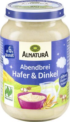 Bio Alnatura Abendbrei Hafer-Dinkel 190g