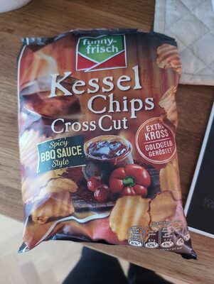Funny-frisch Kessel Cross Cut Spicy BBQ Sauce 120g