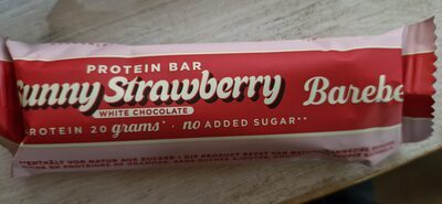Barebells Proteinriegel White Sunny Strawberry 55g