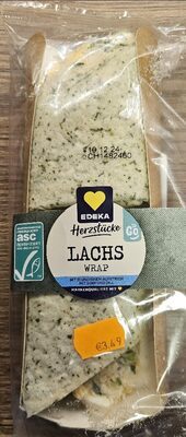 ASC EDEKA Herzstücke Wrap Lachs Ei 220g