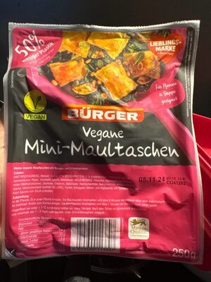 Bürger Vegane Mini-Maultaschen 250g