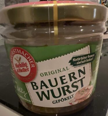 Mehlig&Heller Original Bauernwurst gepökelt 250g