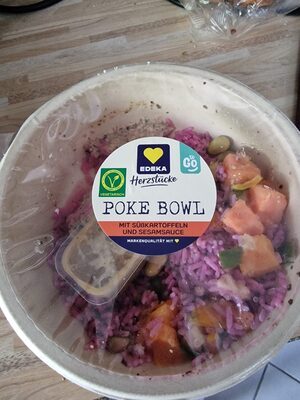 EDEKA Herzstücke poke Bowl VBeggie Sesam Koriander 360g