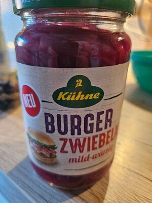 Kühne Burger Zwiebeln 320g